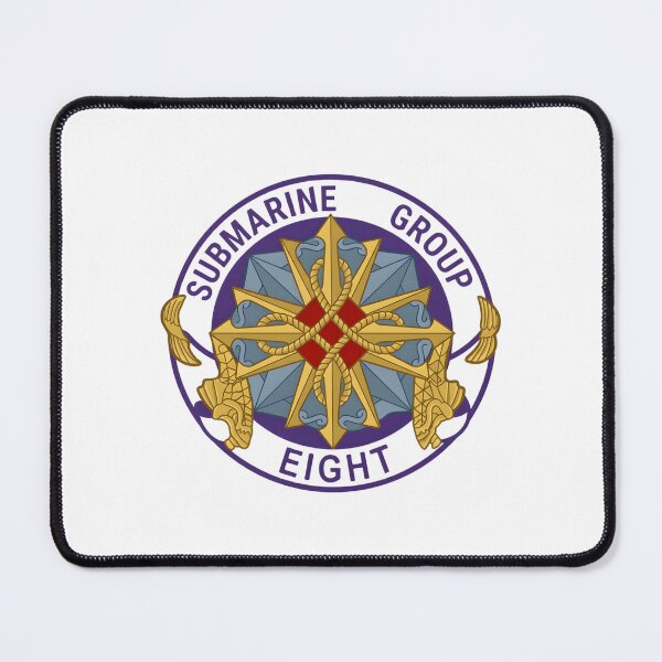 Item preview, Official Emblem of US Navy Submarine Group Eight (SUBGRU 8) designed and sold by CharlieDesings.