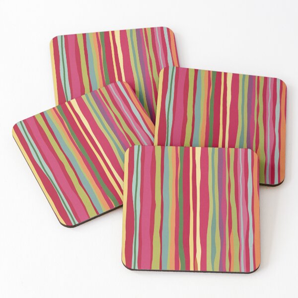 Item preview, Retro Wavy Stripes Colorful Abstract Pattern Vintage 70s Inspired Lines designed and sold by trajeado14.