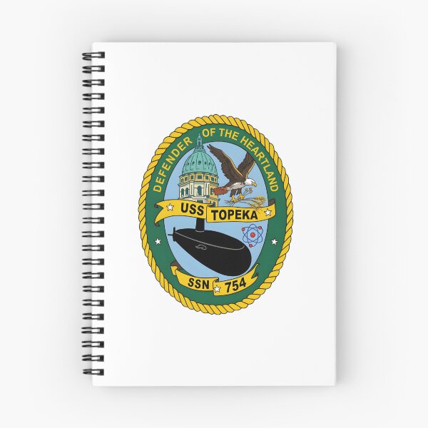 Item preview, Official Ship Seal of USS Topeka (SSN 754) designed and sold by CharlieDesings.