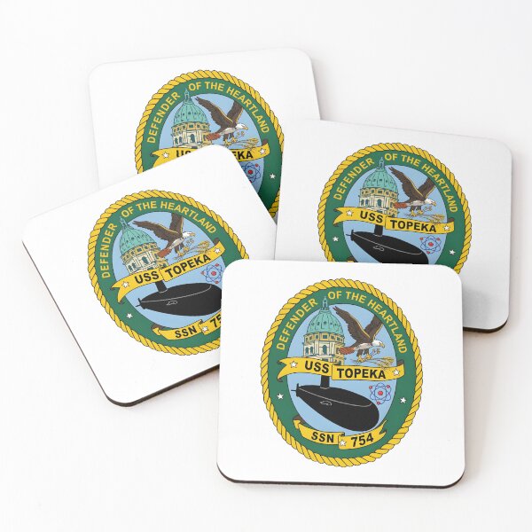Item preview, Official Ship Seal of USS Topeka (SSN 754) designed and sold by CharlieDesings.