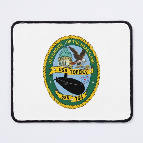 Item preview, Official Ship Seal of USS Topeka (SSN 754) designed and sold by CharlieDesings.