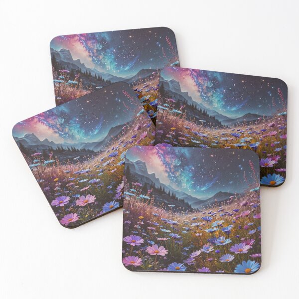 Item preview, Colorful Wildflowers under Celestial Sky designed and sold by BeautifulVirtues.
