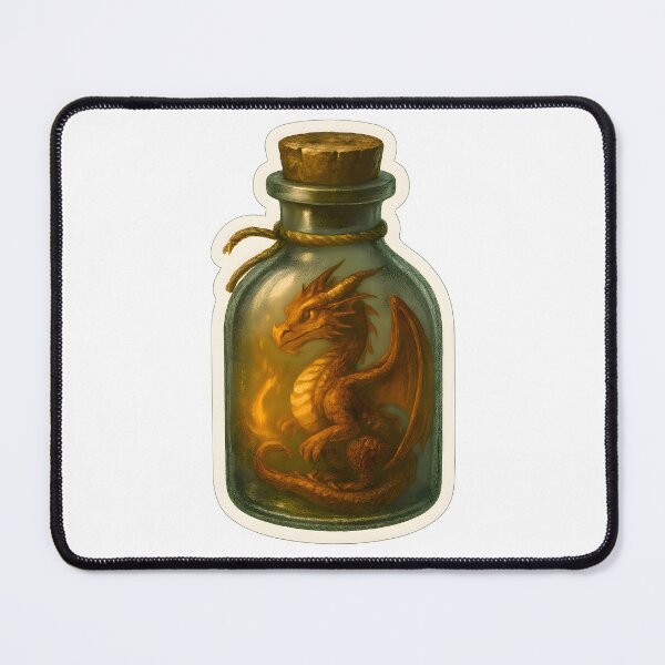 Item preview, Dragon Inside Glass Bottle designed and sold by Yomere.