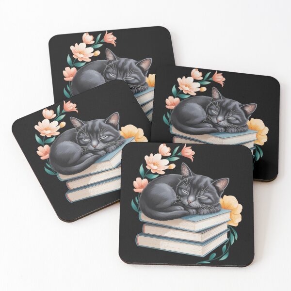 Item preview, Books and Cats Reading Cat Lover designed and sold by TrinaEspinoza.