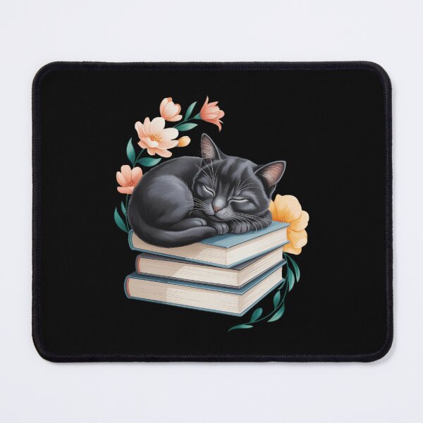 Item preview, Books and Cats Reading Cat Lover designed and sold by TrinaEspinoza.