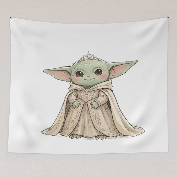 Item preview, BABY YODA PRINCESS COSTUME designed and sold by LIS AND MELIVERSO.