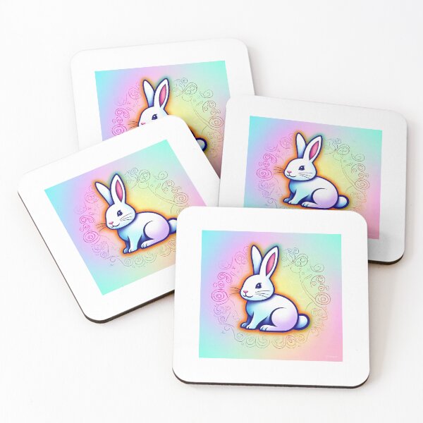 Item preview, White cartoon bunny designed and sold by ChinsCompany.