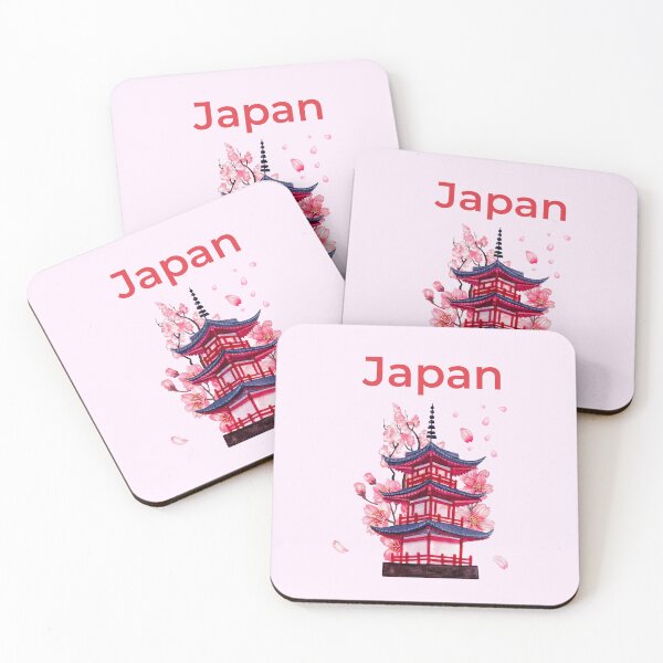 Artikelvorschau, Japanische Kirschblütenpagode Reisedesign entworfen und verkauft von Inkworksbyshery.
