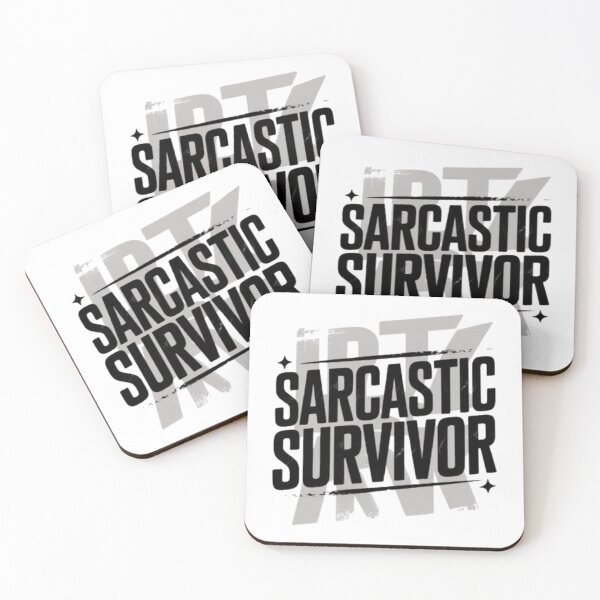 Item preview, Sarcastic Survivor Bold Streetwear Print designed and sold by NewUSShop.