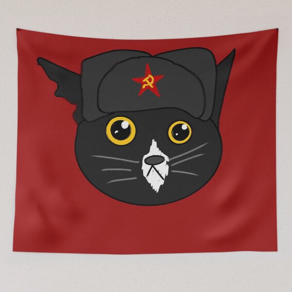 Item preview, Soviet cat tuxedo designed and sold by ComradeScar.