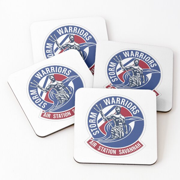 Item preview, Coast Guard Air Station Savannah "Storm Warriors" Emblem designed and sold by CharlieDesings.
