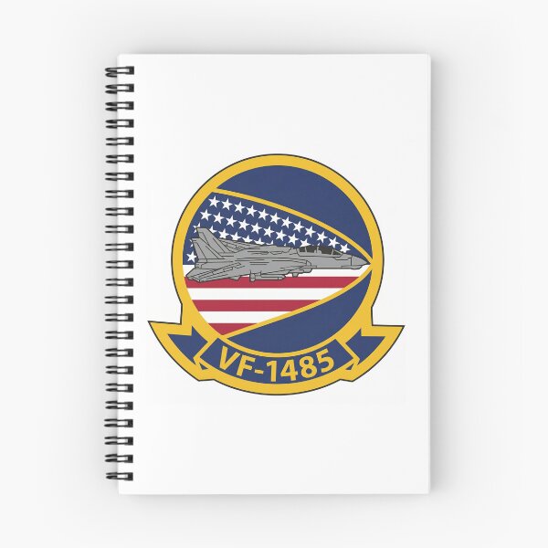Item preview, U.S. Navy VF-1485 Fighter Squadron Military Patch designed and sold by CharlieDesings.
