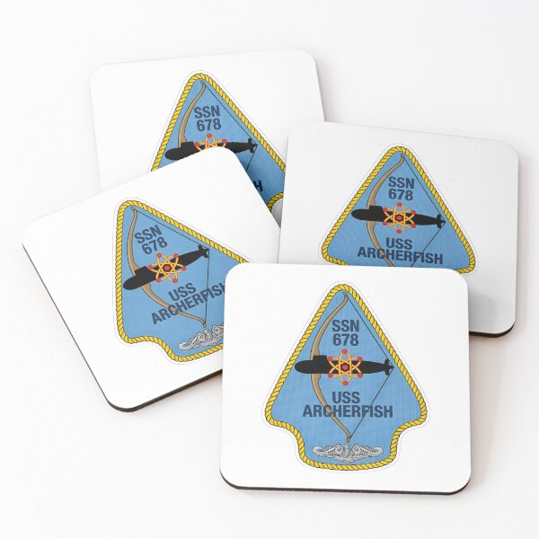 Item preview, USS Archerfish SSN-678 Submarine Naval Emblem designed and sold by CharlieDesings.