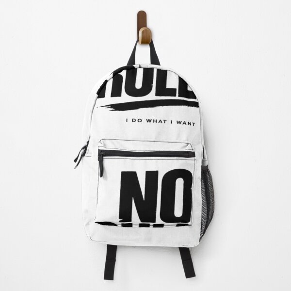 Item preview, No Rules Typography Design | Edgy Streetwear Quote Aesthetic Black Text Minimal Graphic designed and sold by Sanika arts .