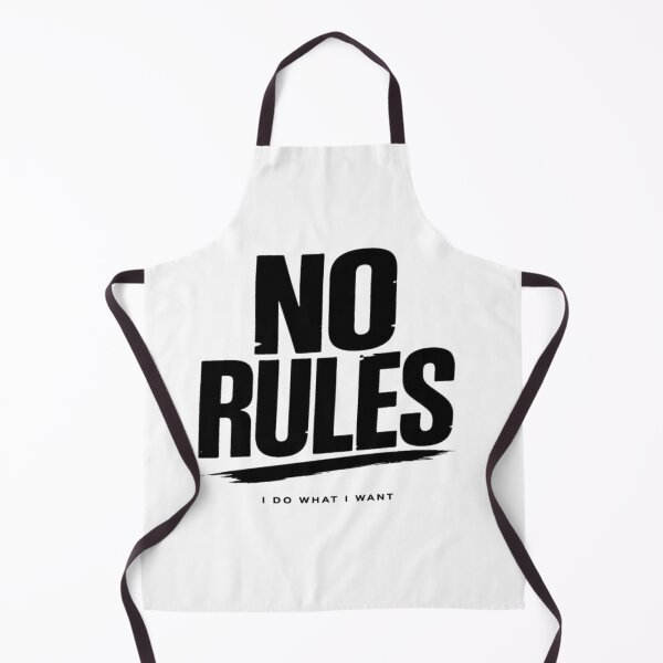 Item preview, No Rules Typography Design | Edgy Streetwear Quote Aesthetic Black Text Minimal Graphic designed and sold by Sanika arts .