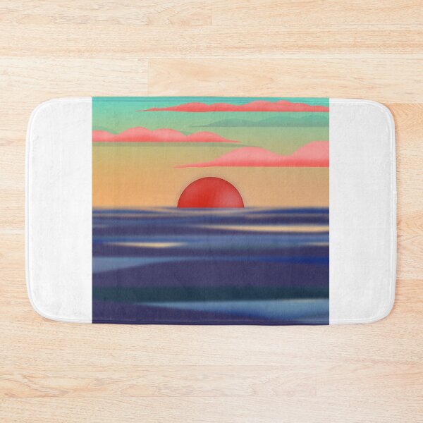 Item preview, Puesta de sol en la Columbia Británica designed and sold by MirelaBadea.