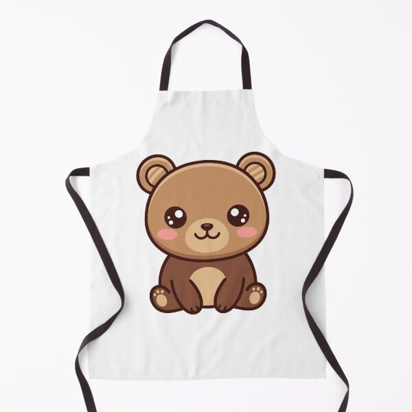 Item preview, Kawaii Brown Bear Cub Chibi designed and sold by mikergolama.