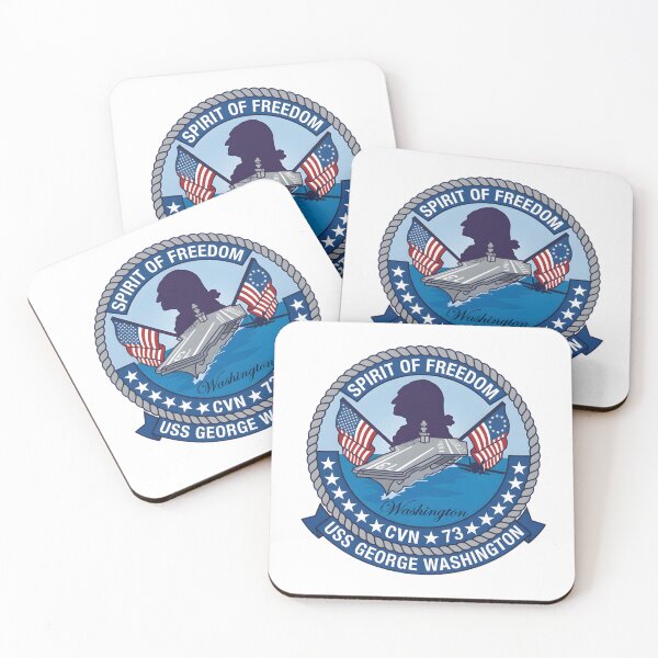 Item preview, USS George Washington CVN-73 "Spirit of Freedom" Naval Emblem designed and sold by CharlieDesings.