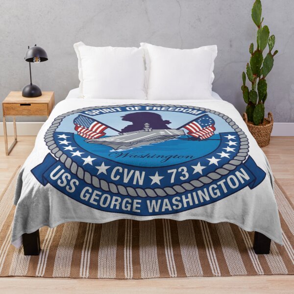 Item preview, USS George Washington CVN-73 "Spirit of Freedom" Naval Emblem designed and sold by CharlieDesings.
