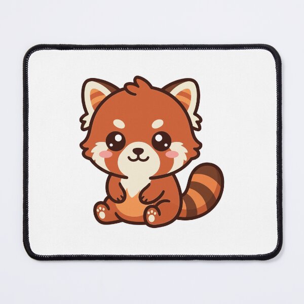 Item preview, Adorable Red Panda Kawaii Chibi Art designed and sold by mikergolama.
