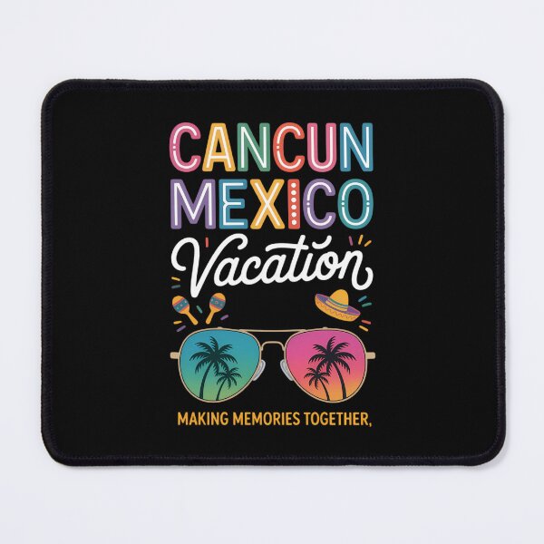 Item preview, Cancun Mexico Vacation Beach Trip Group Squad Colorful designed and sold by TrinaEspinoza.