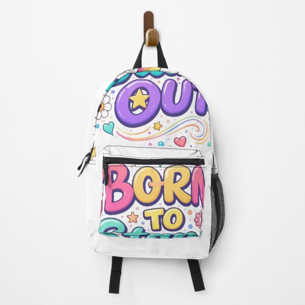 Item preview, Born To Stand Out Colorful Typography Design | Cute Motivational Quote Aesthetic designed and sold by Sanika arts .