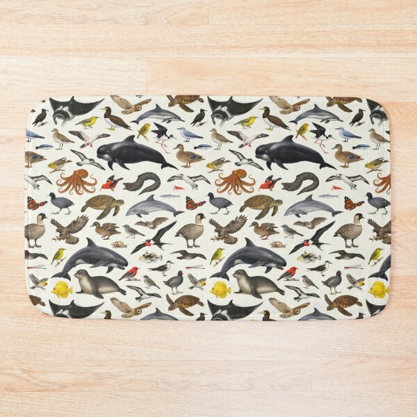 Item preview, Animals of Hawaii Retro Style Wildlife Identification Chart designed and sold by kakarikihill.