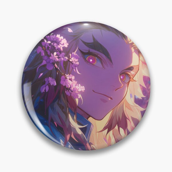 Artikelvorschau, Kyojuro Rengoku Dämonentöter Sakura Sonnenuntergang Warmlichtporträt entworfen und verkauft von earlobejerk.