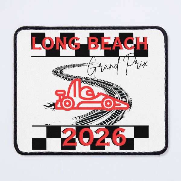 Item preview, Long Beach 2026 Racing Shirt | Go Kart Track Style | Motorsport Graphic Tee designed and sold by DonnaRaine.
