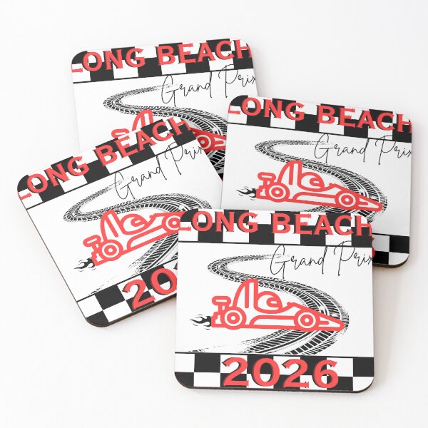 Item preview, Long Beach 2026 Racing Shirt | Go Kart Track Style | Motorsport Graphic Tee designed and sold by DonnaRaine.