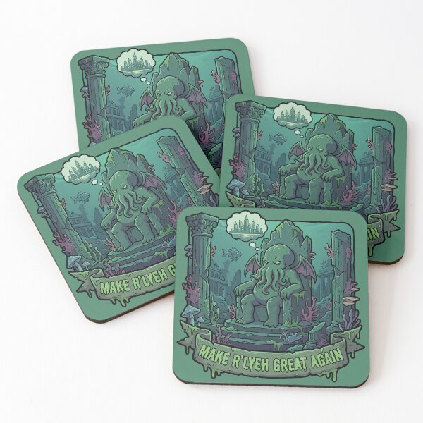 Item preview, Make Cthulhu's R'lyeh Great Again designed and sold by tigrootiger.