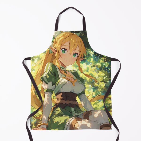 Item preview, Leafa Sword Art Online Forest Sunlight Elf Girl Portrait designed and sold by earlobejerk.