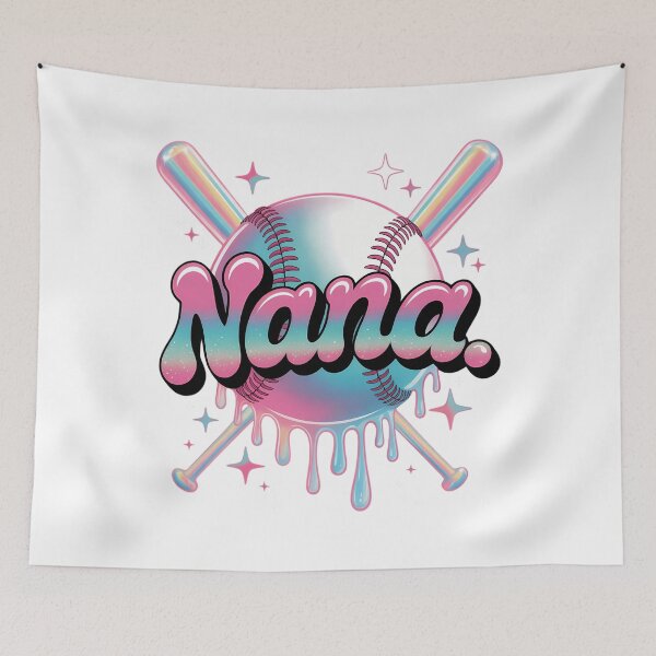 Item preview, Baseball Drip Nana Cute Tie Dye Baseball Women Mother's Day designed and sold by TrinaEspinoza.