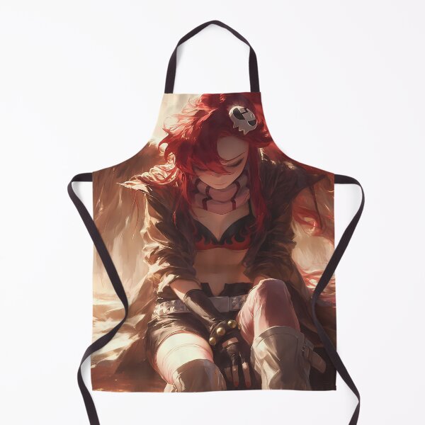 Item preview, Yoko Littner Gurren Lagann Red Hair Wings Warm Light designed and sold by earlobejerk.