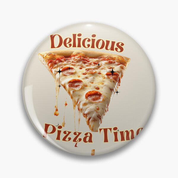 Item preview, Delicious Pizza Time - Realistic Pepperoni Slice Graphic designed and sold by PriyaMagic.