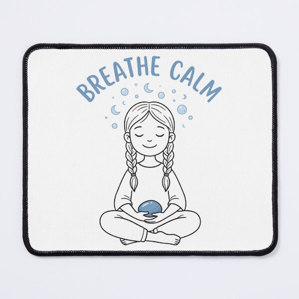 Item preview, Breathe Calm Stickers and more designed and sold by Mandayartstudio.