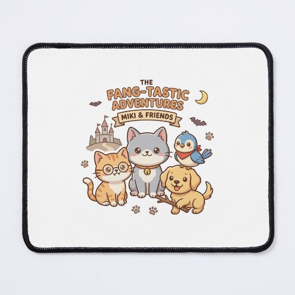 Item preview, Miki & Friends Fun Adventures Playful Animal Team Graphic designed and sold by mikergolama.