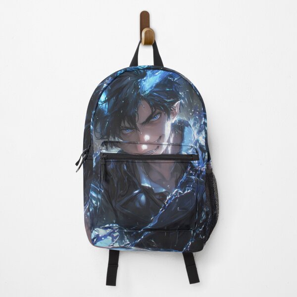 Item preview, Rin Okumura Blue Exorcist Blue Aura Water Splash Intense Stare designed and sold by earlobejerk.