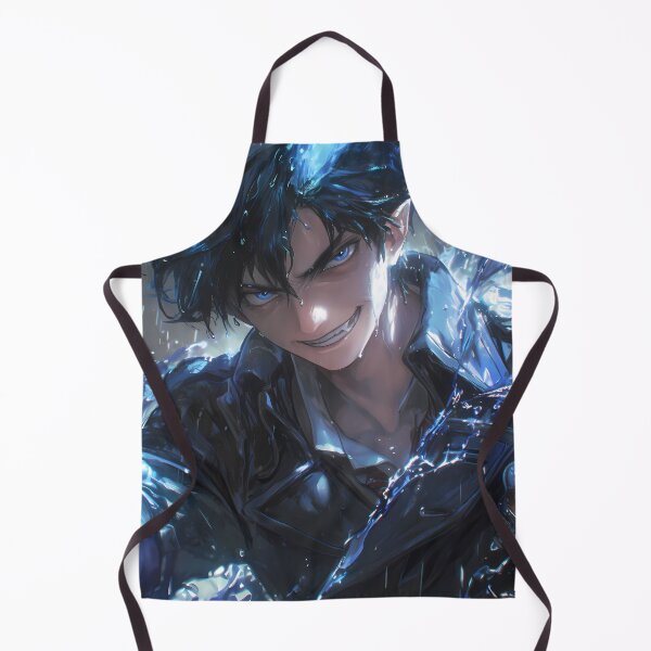 Item preview, Rin Okumura Blue Exorcist Blue Aura Water Splash Intense Stare designed and sold by earlobejerk.