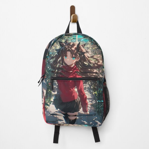 Item preview, Rin Tohsaka Fate Stay Night Red Sweater Sunlight Leaf Fall designed and sold by earlobejerk.