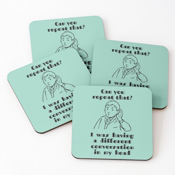 Item preview, Can you repeat that? designed and sold by Rossington Designs.