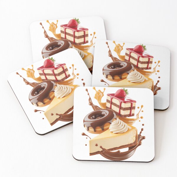 Item preview, Chocolate & Cheesecake Dessert Splash designed and sold by TrinaEspinoza.