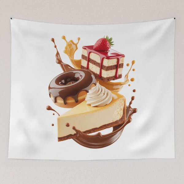 Item preview, Chocolate & Cheesecake Dessert Splash designed and sold by TrinaEspinoza.