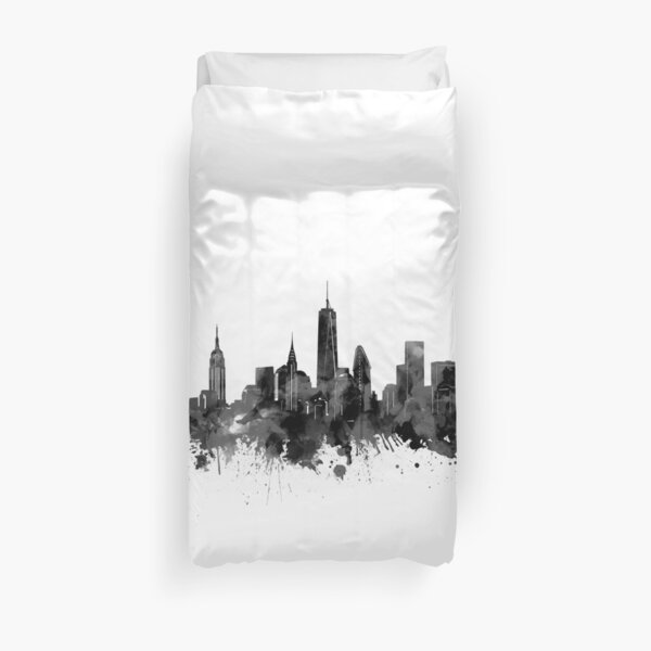 new york skyline Duvet Cover