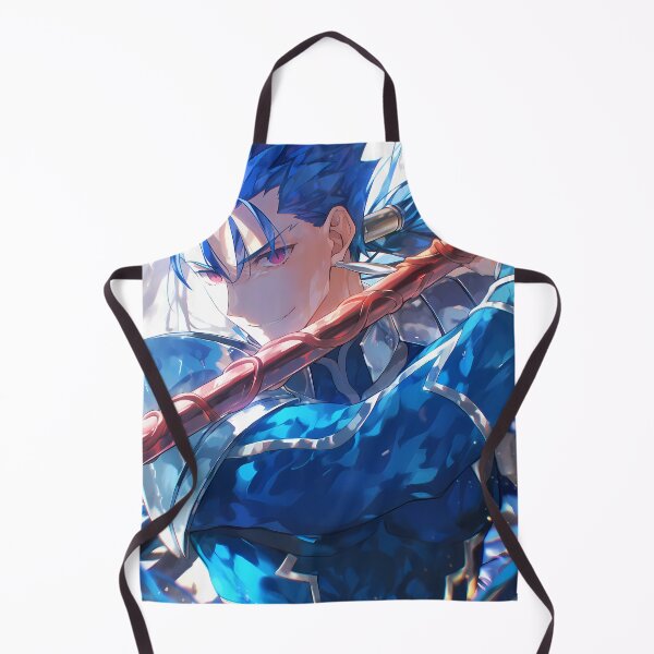 Item preview, Lancer Fate Stay Night Blue Hair Dynamic Motion Closeup designed and sold by earlobejerk.