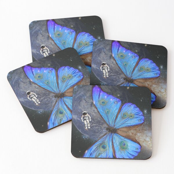 Item preview, Blue Morpho as the Empress in King Gizzard and the Lizard Wizard Tarot designed and sold by Lunations by Real Nature Magic.