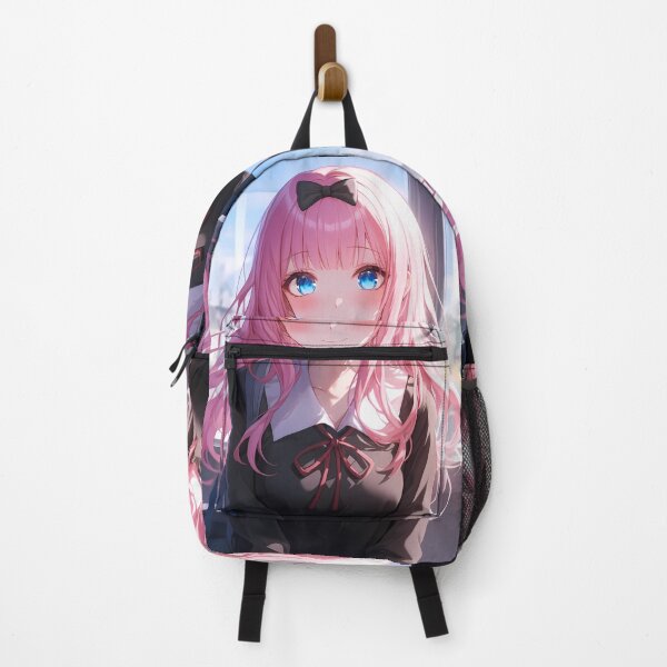 Item preview, Chika Fujiwara Kaguya Sama Love Is War Pink Hair Sunlight Smile designed and sold by earlobejerk.