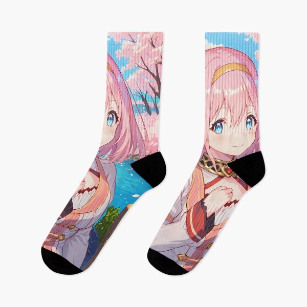 Item preview, Copy of Mayoi Hachikuji Bakemonogatari Playful Blue Sky BackpackYui Princess Connect Anime Girl Sakura Bloom Riverside Scene designed and sold by TanglenRabbit.