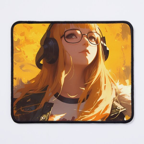 Item preview, Futaba Sakura Persona 5 Headphones Autumn Golden Vibes designed and sold by earlobejerk.