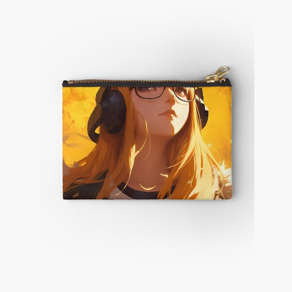 Item preview, Futaba Sakura Persona 5 Headphones Autumn Golden Vibes designed and sold by earlobejerk.